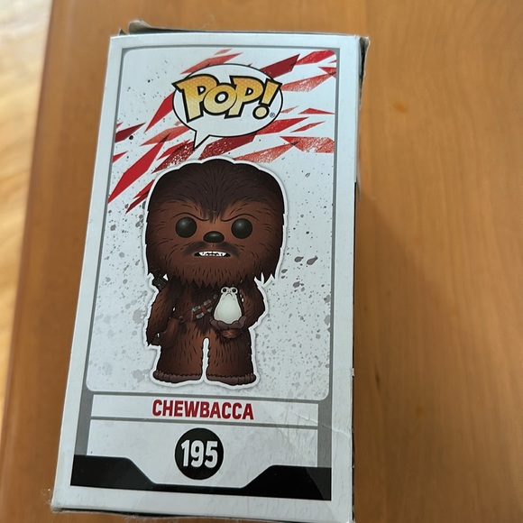 Star Wars Chewbacca Funco Pop 195 - Picture 2 of 3